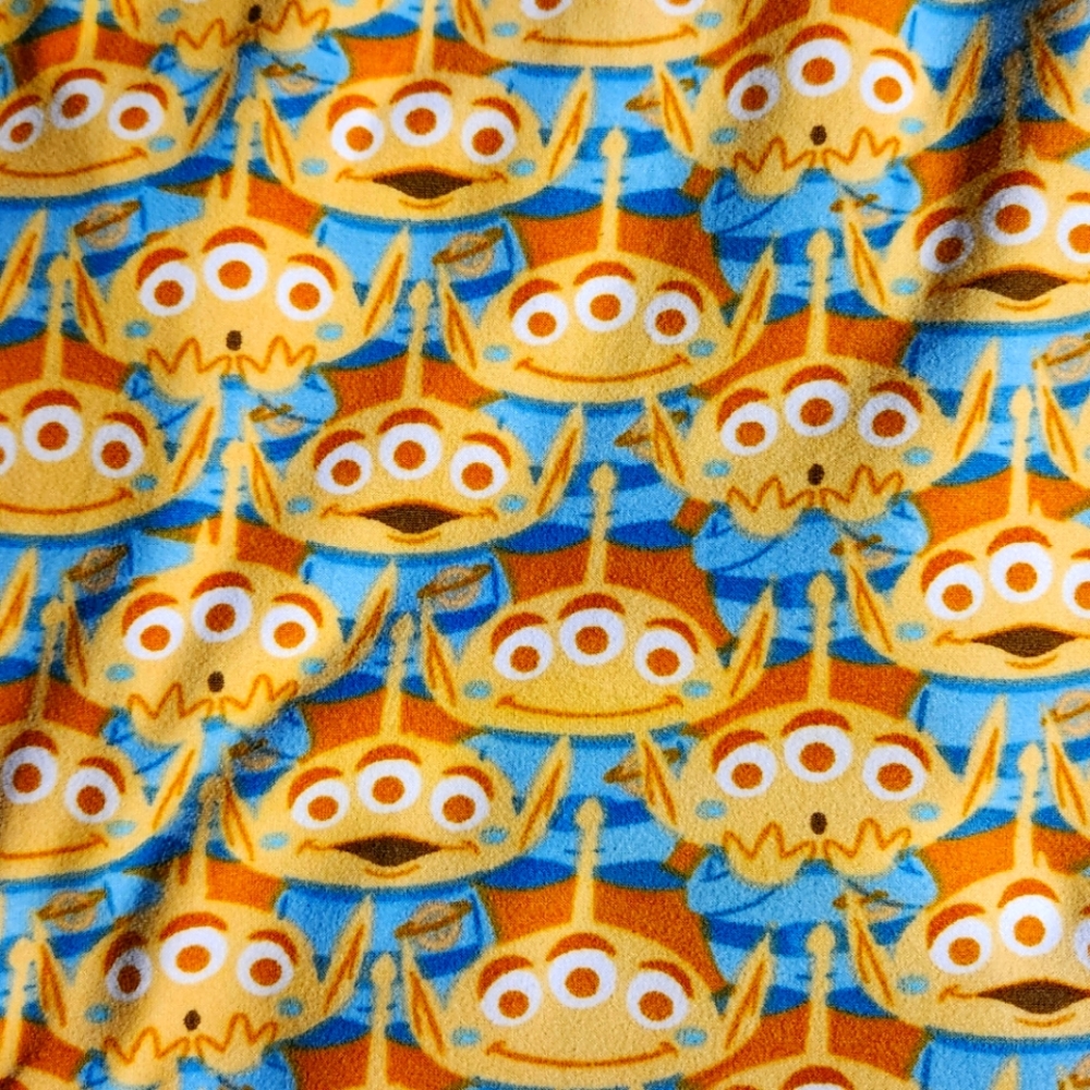 Lularoe Toy Story Alien leggings T&C2